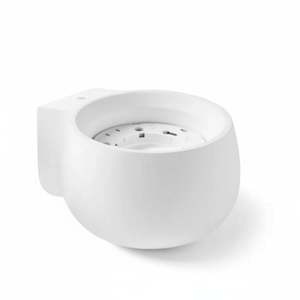 Zen White Plaster Wall Light 10w CCT Dimmable