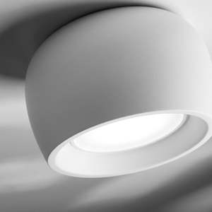 Plaster Lights: Zen White Plaster Surface Mounted Downlight 10w CCT Dimmable