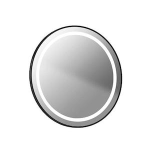 Bathroom: 240V Callista Round LED Bathroom Mirror Light 4000K Natural White Dimensions - 600Ømm * 45mmD