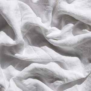 Valance: White Linen Valance
