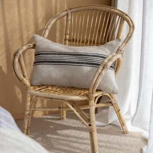 Linen Cushion Covers: Tide Linen Lumbar Cushion Cover