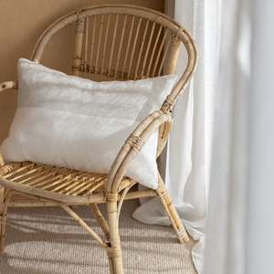 Linen Cushion Covers: Dune Linen Lumbar Cushion Cover