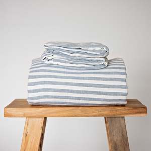 Ocean Stripe Sheet Set