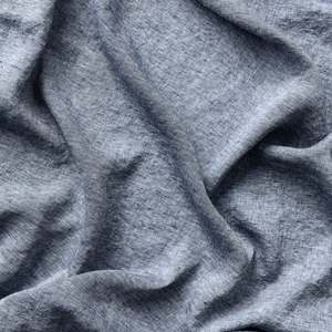 Denim Linen European Pillowcases - Pair