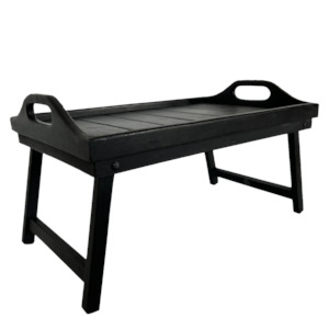Breakfast Folding Tray - Black
