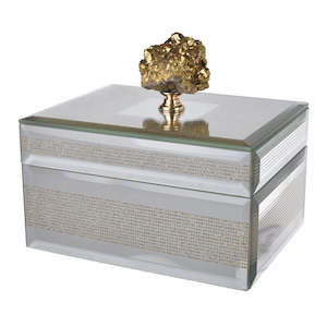 Home: Glass Jewellery Box - Small
