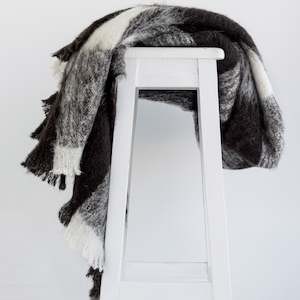 Products: Alpaca Blanket Throw - Friesian