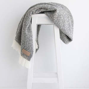 Pure NZ Wool Throw Plain