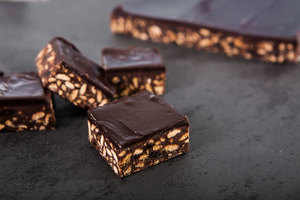 Fudge Slice - The Little Cake Kitchen