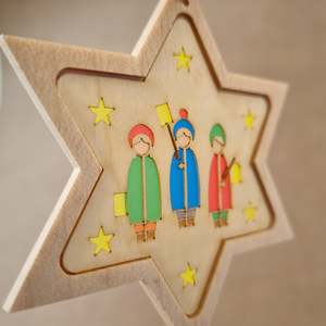 Decorations: Star Diaphinbild decoration