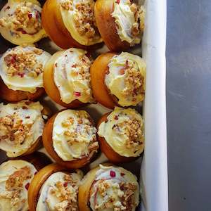 Morning Tea: Cinnamon Milk Bread Scroll