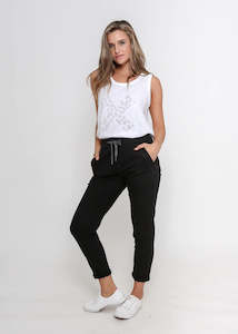 Riley Joggers: MONACO RILEY JOGGER - Black