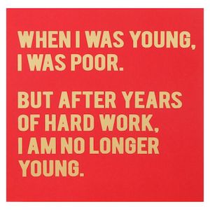 Card: CLOUD NINE CARDS - WAS YOUNG