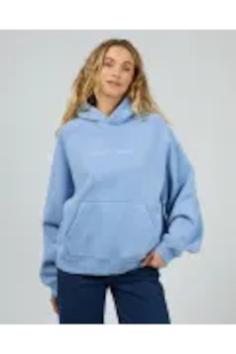SILENT THEORY LOGO HOODIE - Light Blue