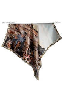 FAR MER BY WHITNEY  COTTON BANDANA - COWBOY CAMP