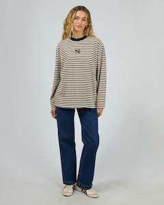 Silent Theory: SILENT THEORY STRIPE L/S TEE