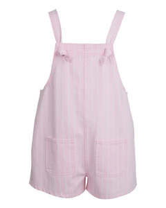 The Little Foxs Den: EVE GIRL WILMA DENIM PLAYSUIT - Pink