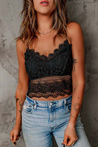 PRICKLE & POLLY - Lace Singlet