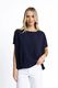 HUMIDITY LUSH TOP - Navy