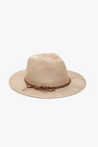 Hats: ANTLER FEDORA - WESTERN CHIC