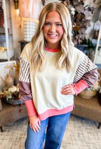 Womens Sweaters Crews: PRICKLE & POLLY -Lotti Sweatshirt