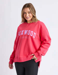 FOXWOOD INTERVAL CREW - RASP / NEON LILAC