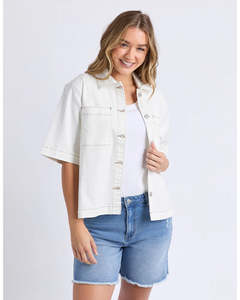Womens Shirts: FOXWOOD VALLETTA SHIRT - White
