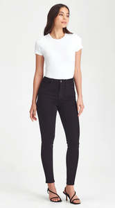 JUNKFOOD JEAN -  CHEEKY PUSH UP - Black