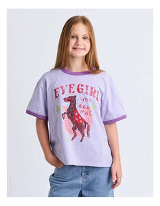 EVE GIRL MAGIC TEE - Purple