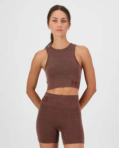 Womens Tanks Singlets: MONS ROYALE - Solace Merino Seamless Tank