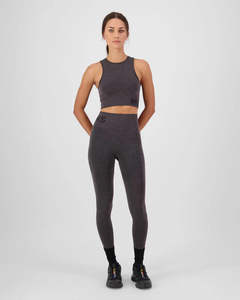 Womens Leggings: MONS ROYALE - Solace Merino Seamless Legging