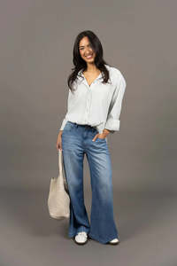 HUMIDITY RYDER JEAN - Blue Wash