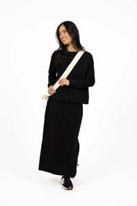 Humidity: HUMIDITY BANTER SKIRT - Black