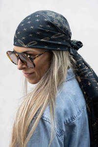 DARK HAMPTON SCARF - ELLIE COMPTON - THE QUIN
