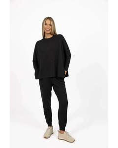 Humidity: HUMIDITY - GRANDE SWEATER - Charcoal