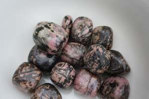 Rhodonite Tumbles