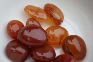 Tumblestones: Carnelian Tumbles