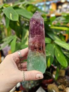 Towers: Rainbow Fluorite point #4