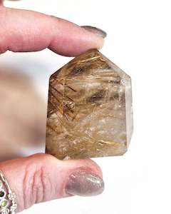 Rutilated Quartz Tower #3