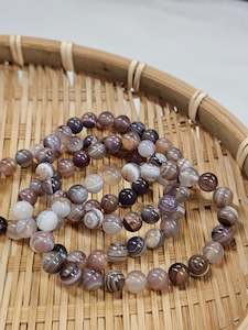 Bracelets 1: Agate Bead Bracelet