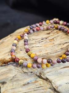 4mm Mookaite Bead Bracelet