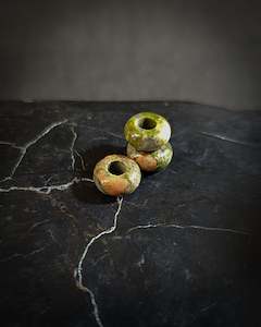 Unakite Crystal Bead