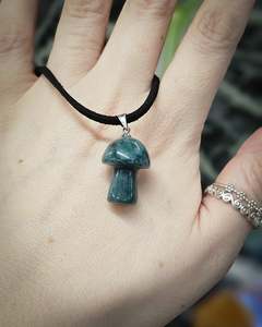 Ocean Jasper Mushroom Necklace
