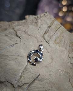 Pendants: Small Sterling Silver Koru Pendant