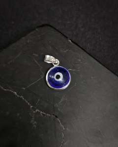 Pendants: Small Round Evil Eye Pendant #2