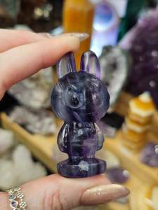 Balance: Rainbow Fluorite Monster Carving #2