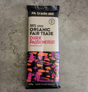 Products: Fair trade Dark Passionfruit Chocolate - The Little Things