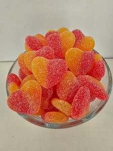 Sour Peach Hearts
