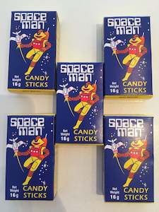 Space Man Candy Sticks