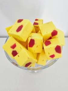 Nougat: Banana Raspberry Nougat